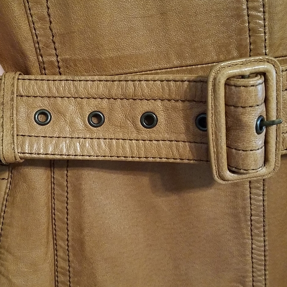 Danier leather trench coat - small - Picture 8 of 11